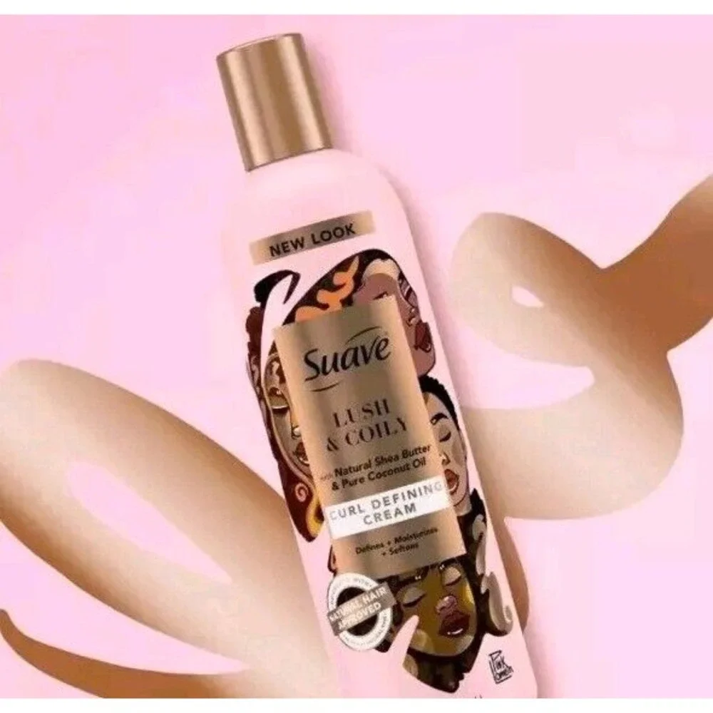 Suave Curl Define Cream Hair Product Lush Coily‎ Shea Butter Coconut 16.5 oz NEW